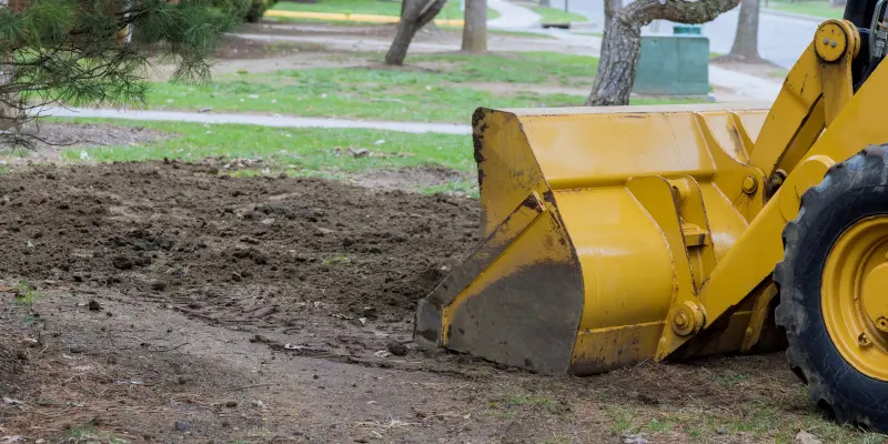 Land grading service